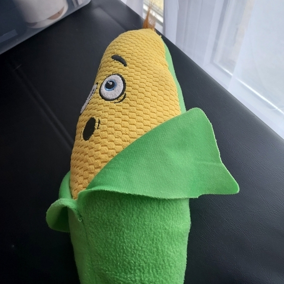 Nanco Corn Cobb Ear Husk Plush 16" Suprised Stuffed Soft - Picture 3 of 9